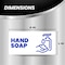 Fuel Stickers Hand Soap Label, Commercial Hand Soap Dispenser Sticker Label, Hvy-Dty, 2''x1'', 4PK Z-2X1HDSP-4PK - alternate 4